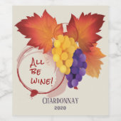 alles Wein Weinetikett (Einzelnes Label)