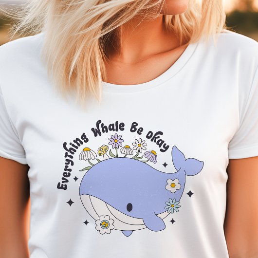 Alles Whale ist in Ordnung Tri-Blend Shirt