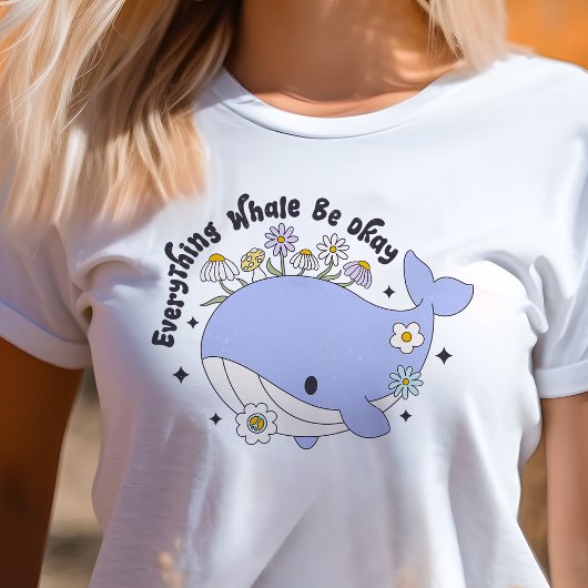 Alles Whale ist in Ordnung Tri-Blend Shirt