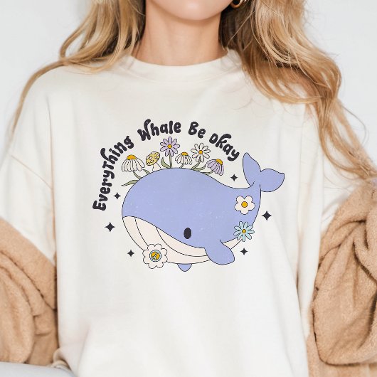 Alles Whale ist in Ordnung Tri-Blend Shirt