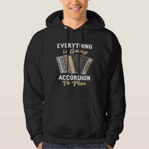 Alles wird folgen, um Accordion Pl. Hoodie
