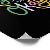 Alles wird gut aufgeklebt poster (Ecke)