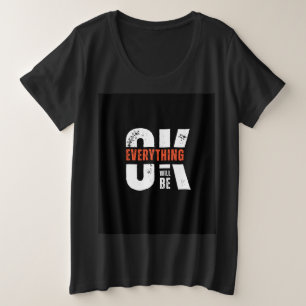 Alles wird gut für den T - Shirt von Frauen sein
