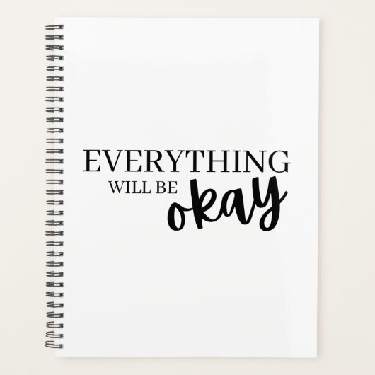 Alles wird gut geplant werden planer (Vorderseite)