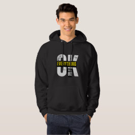 Alles wird gut - inspirierendes Zitat Hoodie