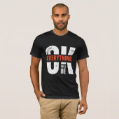 „Alles wird gut – Minimale Inspiration „ T-Shirt (Vorne ganz)