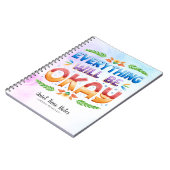 Alles wird gut | Monogram Quiet Time Notizblock (Linke Seite)