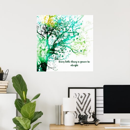 Alles wird gut.... poster (Heimbüro)