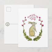 Alles wird gut Postkarte (Vorne/Hinten)