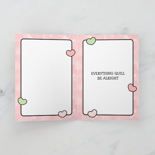 Alles wird gut sein karte (Innenseite)