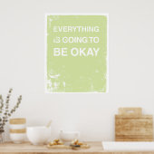 ALLES WIRD GUT SEIN POSTER (Küche)