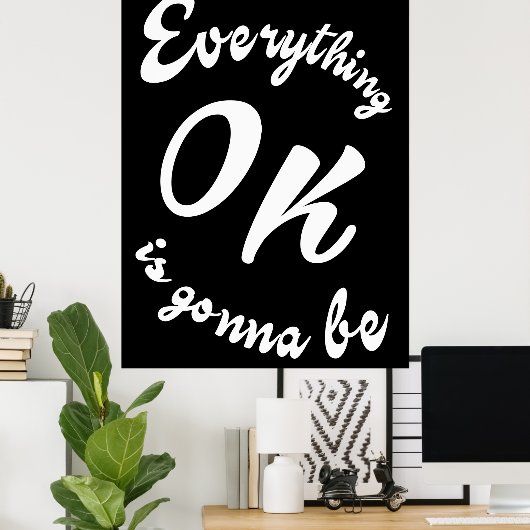Alles wird gut sein poster (Heimbüro)