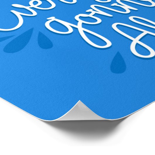 Alles wird gut sein Poster (Ecke)