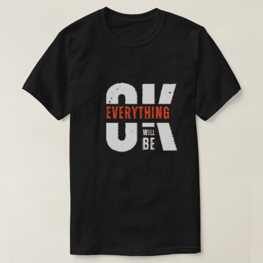 Alles wird gut sein T-Shirt (Design vorne)