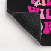 Alles wird in Ordnung sein Brustkrebs-Bewusstsein Mousepad (Ecke)