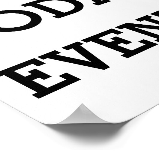 Alles wird in Ordnung sein Poster (Ecke)