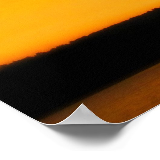 "Alles wird in Ordnung sein" Poster (Ecke)