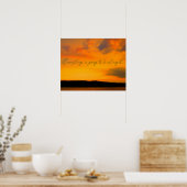 "Alles wird in Ordnung sein" Poster (Küche)