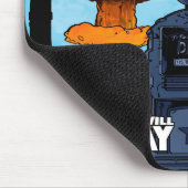 Alles wird mit dem Titelmauspad gut laufen Mousepad (Ecke)