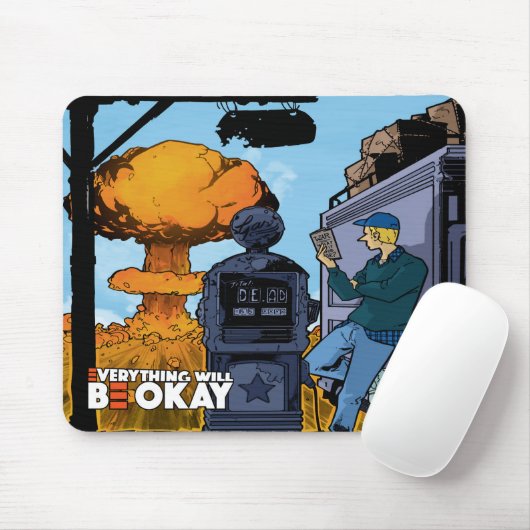 Alles wird mit dem Titelmauspad gut laufen Mousepad (Mit Mouse)