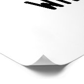 Alles wird O-kale Funny Veggie Pun Poster (Ecke)