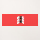 Alles wird OK sein Yogamatte (Rückseite (Horizontal))