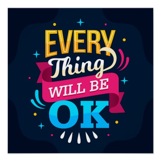 Alles wird okay sein poster (Vorderseite)