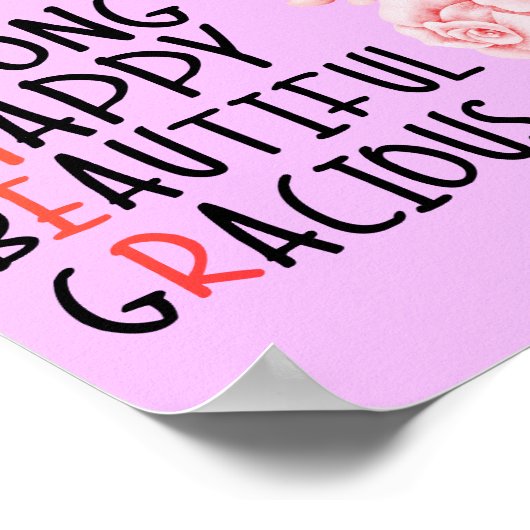 Alles, wofür Mutter steht Poster (Ecke)