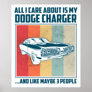 Alles worum ich mich kümmere ist mein Pontiac GTO  Poster
