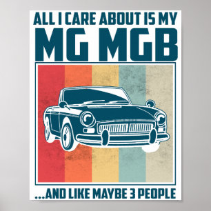 Alles worum ich mich kümmere ist mein Pontiac GTO Poster