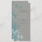 Alles Zen Hochzeitsempfang Einladung (Vorne/Hinten)