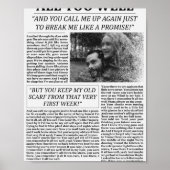 Alles zu gut Zeitung Poster (Vorne)