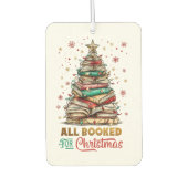 Alles zu Weihnachten gebucht Autolufterfrischer (Vorderseite)