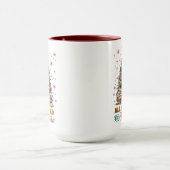 Alles zu Weihnachten gebucht Tasse (Zentrum)