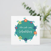 Alles zum Gebur von stag-happy Birthday Karte (Stehend Vorderseite)