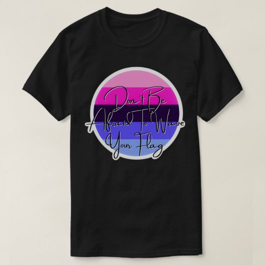 Allesexueller Stolz weht Ihre Flagge T-Shirt (Design vorne)