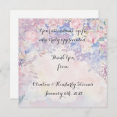 AllessandraAnpassbare Flachbildschirme Dankeskarte (Vorne/Hinten)