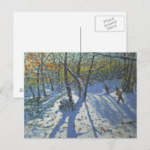 Allestree Park Woods November 2010 Postkarte (Vorne/Hinten)