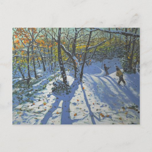 Allestree Park Woods November 2010 Postkarte (Vorderseite)