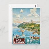 Allevard, Le ban, Frankreich, Vintage Postkarte (Vorne/Hinten)