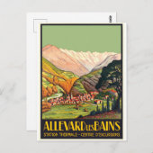 Allevard, Les Bains, Frankreich Postkarte (Vorne/Hinten)