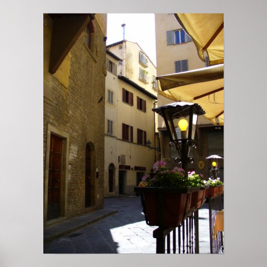 Alley Cafe Poster (Vorne)