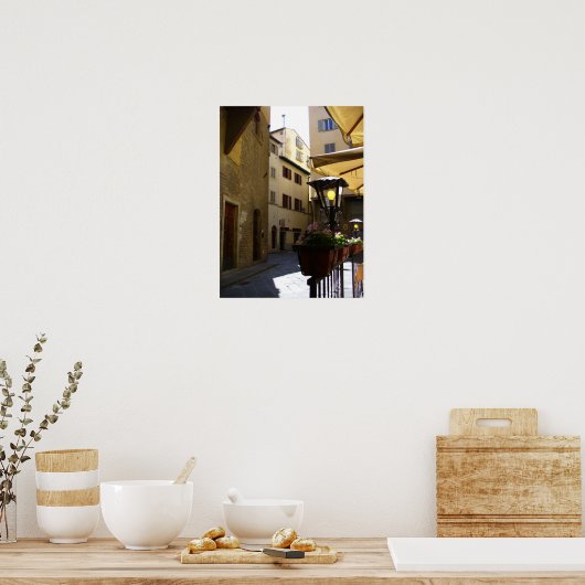 Alley Cafe Poster (Küche)