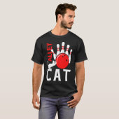 Alley Cat Bowler Bowling T-Shirt (Vorne ganz)