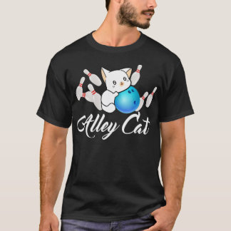 Alley Cat BowlingFunny Bowler Bowling T-Shirt