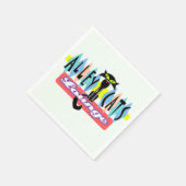 "Alley Cat Lounge" Serviette (Ecke)
