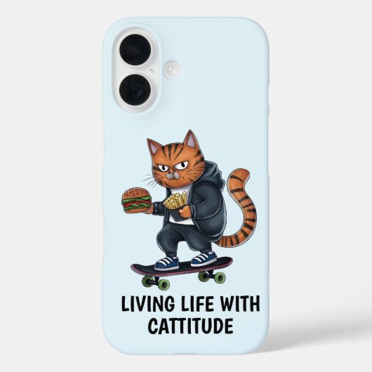 Alley Cat Phone Case (Rückseite)