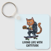 Alley Cat Schlüsselanhänger (Vorderseite)