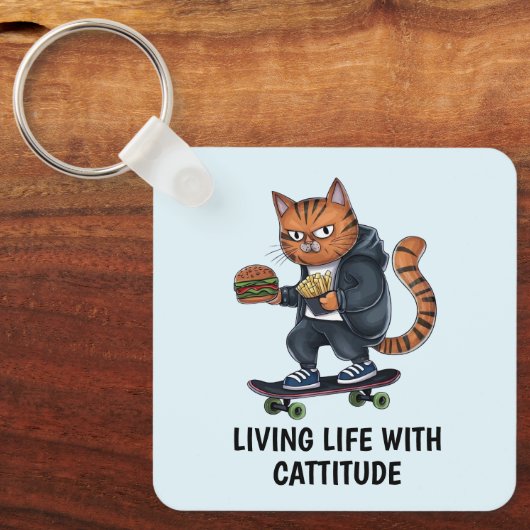 Alley Cat Schlüsselanhänger (Vorderseite)