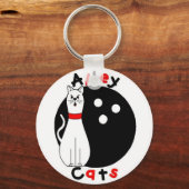 Alley Cat Schlüsselanhänger (Vorderseite)